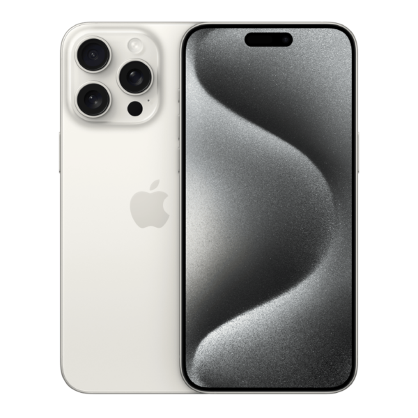 Apple iPhone 15 Pro Max ( White Titanium, 256GB )
