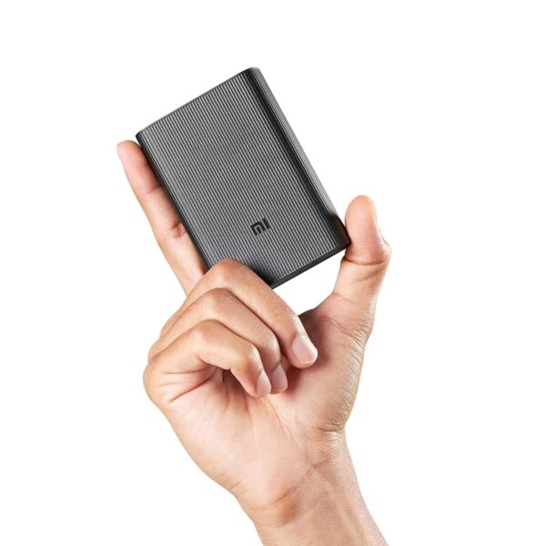 MI 10000mAh Power Bank Pocket Pro with 22.5 Watt Fast Charging
